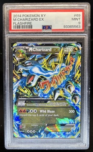 2014 Pokemon XY Flashfire Mega Charizard #69 PSA 9