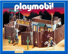 Playmobil Fort Eagle 3023 Western Vintage Anni 90 Soldatini Guerra Civile Giocattolo EXTRA