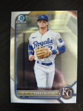 2022 Bowman Chrome Prospect Card BCP-146 Bobby Witt Jr. Royals