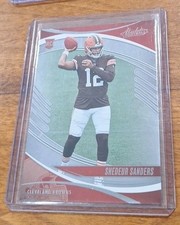 2025 NFL 🏈 Panini Absolute Rookies Shedeur Sanders #177 (RC)  Cleveland Browns