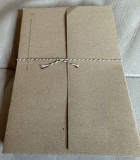 Kraft Recycled Paper Envelopes 15 Pack Eco Friendly Minimalist Brown
