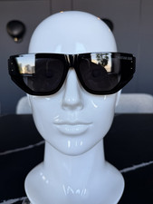 Christian Dior Dior Tribales S1SF Women's Shield Black Sunglasses Made In Italy