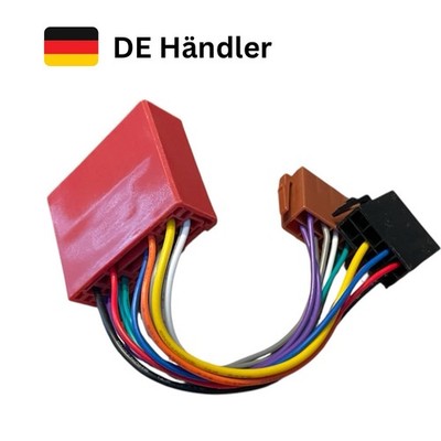 Radio Adapterkabel ISO zu Mazda passend für Mazda ab 2001 auf 16pol ISO Stecker