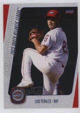 2024 Choice Greenville Drive 2023 SAL Champions Luis Perales #18 n2t