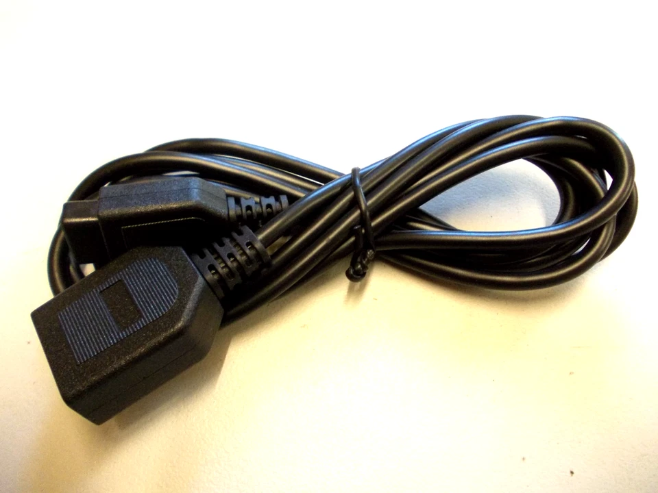 2 PCS JOYSTICK 6FT EXTENSION LEAD FOR ATARI 2600 C64 SEGA BRAND NEW - Image 4 of 4