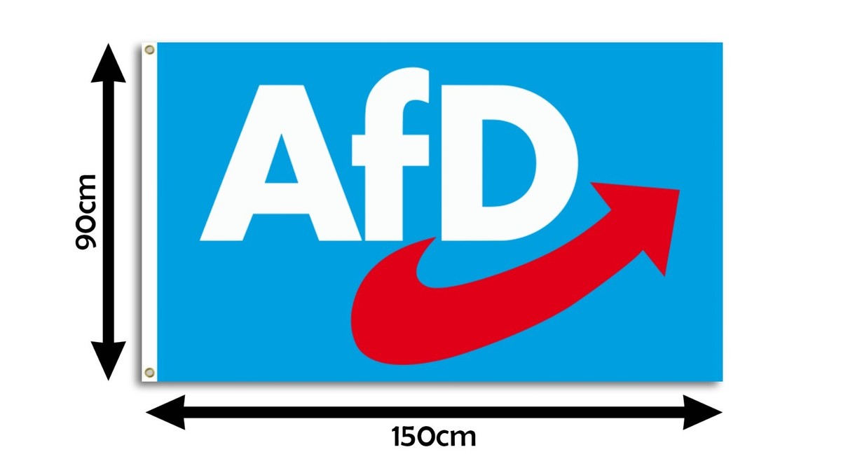 Deutschland Flagge 150x90 Cm – Reißfestes Polyester, Wetterbeständig & Mit Metallösen