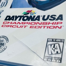 Daytona USA: Championship Circuit Edition (Sega Saturn, 1998) Complete w/ Manual
