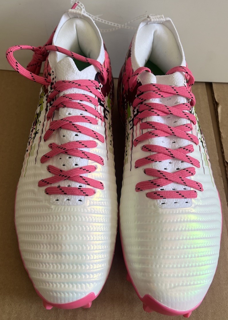 NEW Under Armour Blur Pro LE Hovr Lacrosse Cleats Pink  display picture 1