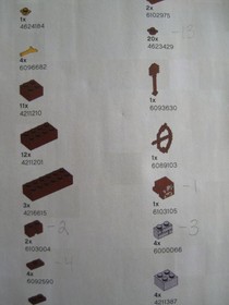 LEGO Minecraft: The Farm (21114) - Incomplete