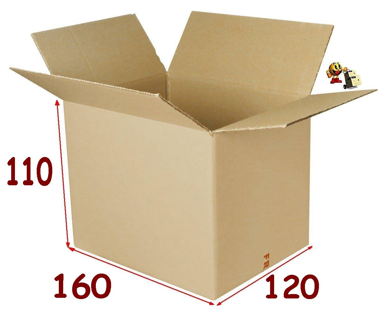 Boîtes emballage carton 160 X 120 X 110 mm SC : lot de 100 pour envoi et colis