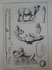 Idoli , Leuchten, Platte, Persepolis Recueil De Mabres ANTIQUE.1733 Roy Pologne