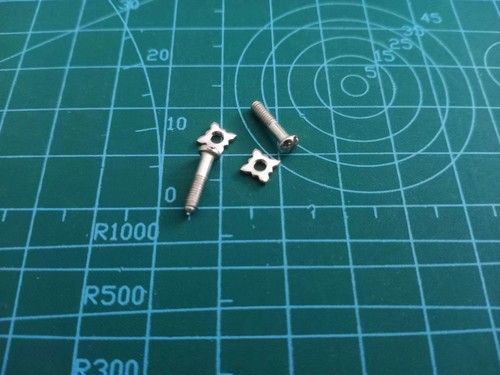 2 piezas. Tornillos de cubierta armónica para Hohner SP 20 GM Suzuki MR-200 11 mm de longitud - Imagen 6 de 6