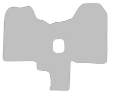 Automatten für Ford Transit, Typ F 3-Sitzer  (2000-2006)