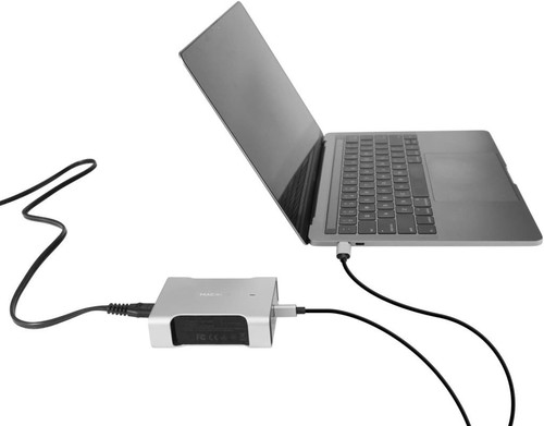 Macally Ladegerät 61W USB-C Netzteil Lade-Kabel für MacBook 12" Pro 13" 15" etc - Bild 6 von 8