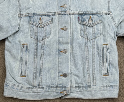 Levi's Women's 77715-4889 Vintage Made In USA Red Tab Denim Jacket Size Medium - Picture 2 of 16