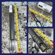 Norseman rebar cutter 1” x 12" 45271 carbide tipped Bit BITSAVER $99 Msrp NEW!