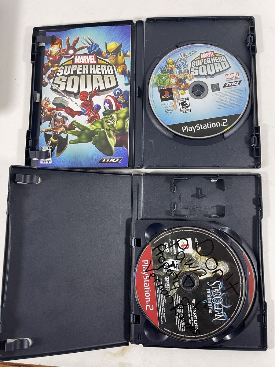 PS2 Game Lot (6) Star Ocean, Avatar, Ben 10, Monster Jam