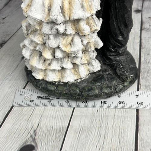 Scheletro Sposi Statuina 16” Decorazione Halloween Fino alla Morte Fateci Parte - Foto 8 di 9