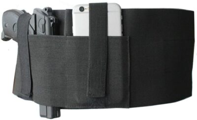Hidden Pistol Gun Carry Waist Holster Under Shirt Coat Belt Belly