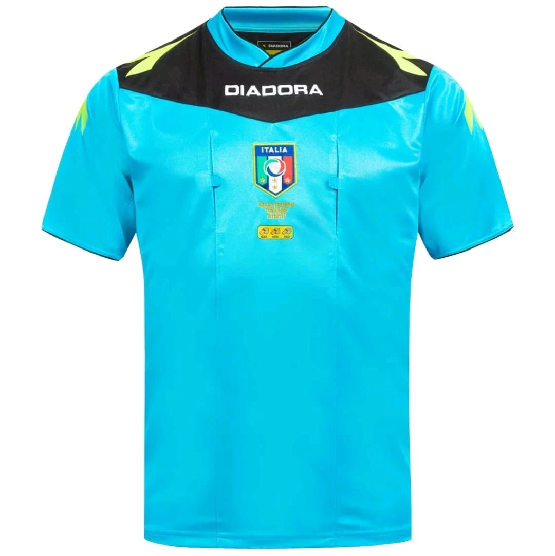 Maillot Arbitre International Diadora – De Marco Calcio – FIGC Italie – Football