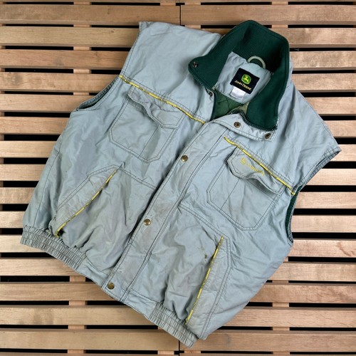 Mens Vest Weistcoat Jacket John Deere 