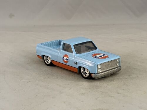 Hot Wheels 1983 Chevy Silverado 2020 Vintage Oil Gulf LOOSE