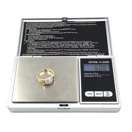 Gold Ring 750 18kt Gelbgold Brillant 0.28ct Diamant Schmuck Diamond 17.8mm / 56 - Bild 15 von 16