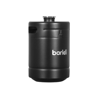 Baridi Bier Weich Getränke Growler Keg 2L Matt Schwarz Use Mit CO2 Patronen DH99