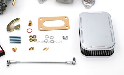 MG MGC 3x WEBER DCOE OR DELLORTO DHLA CARBURETTOR MANIFOLD & THROTTLE LINKAGE CONVERSION KIT - Classic Carbs UK