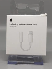 Genuine Apple Lightning to 3.5mm Headphone Jack Adapter MMX62AM/A - Open Box
