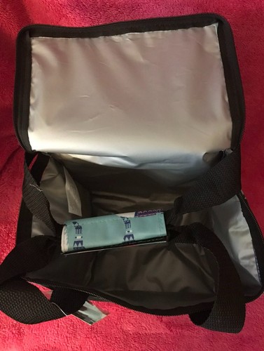 Lunch Break Essentials Extra Large Insulated Llama Lunch Box Bag Tote NEW! - Picture 3 of 4