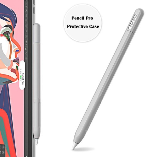 Silicone Stylus Sleeve Anti Slip Pencil Protective Shell for Apple Pencil Pro - Afbeelding 15 van 22