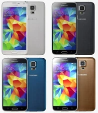 Samsung Galaxy S5 G900 16GB AT&T T-MOBILE Unlocked Smartphone Excellent GOLD US
