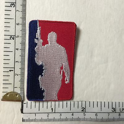 MW3 COD Patch iron on Modern Warfare 2 Gaming Black OPS PS3 XBOX MLG Shooter 47