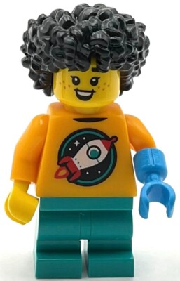 Lego New Astronomer Kid Rocket Ship Shirt No Accessories Series 27