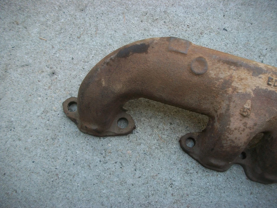 Ford Thunderbird Crown Fairlane 1957 bonito colector de escape con fecha 312 EDB-9431-B Foto 4 de 4