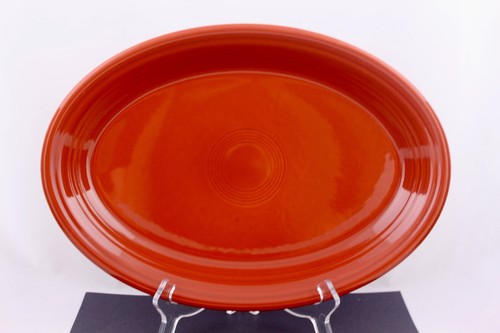 FIESTA POTTERY 13" OVAL PLATTER – MINT