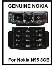 Oryginalna klawiatura Nokia N95 8GB zestaw góra dół klasa A