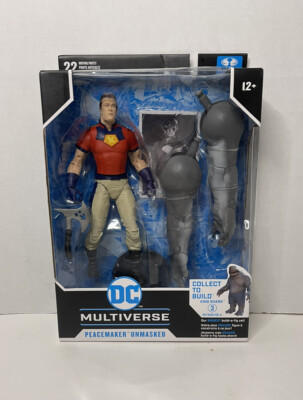 McFarlane DC Multiverse The Suicide Squad UNMASKED PEACEMAKER New John Cena