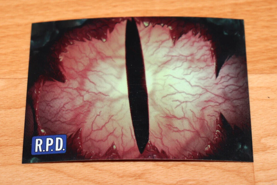 1998 Resident Evil 1 2 3  Wildstorm Trading Card Capcom L45 L46 L48 L49 - Image 3 of 4