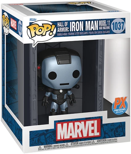 Pop Marvel Hall Of Armor 3.75" Figure Deluxe Exclusive Iron Man Model 11 #1037