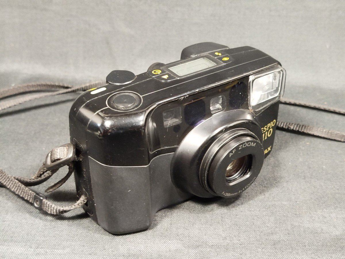 PENTAX ESPIO 110 AF POINT & SHOOT FILM CAMERA 35mm TESTED WORKING