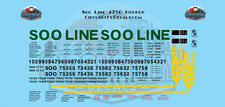 Soo Line 4750 PS Covered Hopper S Scale 1:64