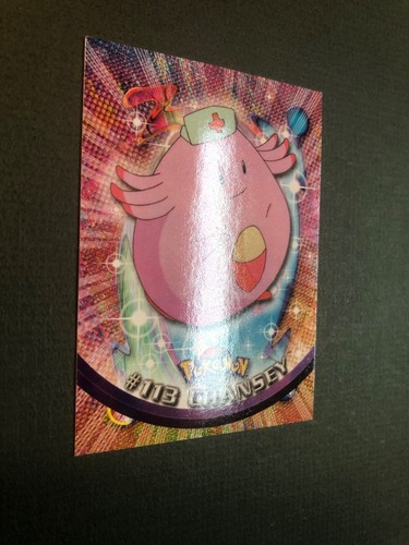 Pokémon Topps Chansey #113 Non Holo Nice! - Picture 2 of 4