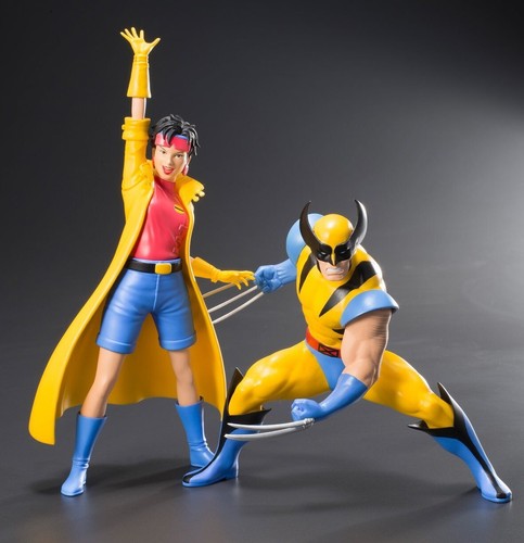 Marvel X-Men 1992 ArtFx+ Statue Wolverine & Jubilee 2 pack - Picture 6 of 7