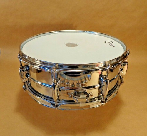 SNARE DRUM 5.5"x 14" Steel 8 LUG No Name - Picture 2 of 8