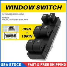 For Subaru Forester 2014-2016 Master Power Window Switch 83071-sg040 Front Left For Subaru Forester 2014-2016 Master Power Window Switch 83071-sg040 Front Left