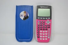 Texas Instruments Calculator Pink TI-84+ Plus Silver Edition Graphing Calculus
