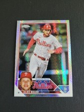2023 Topps Chrome Xfractor Alex Bohm #105 PHILLIES B7