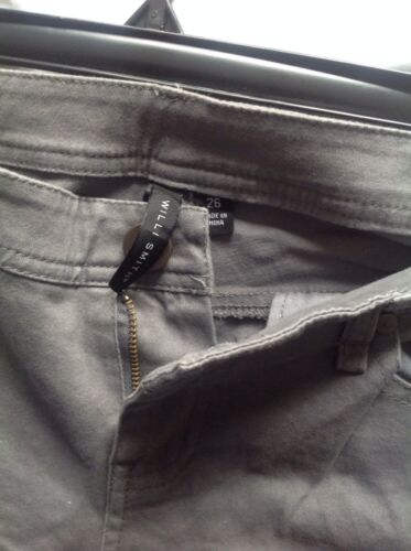 Pantalone jeans donna junior Willi Smith skinny grigio denim nuovo taglia 26 - Foto 6 di 8